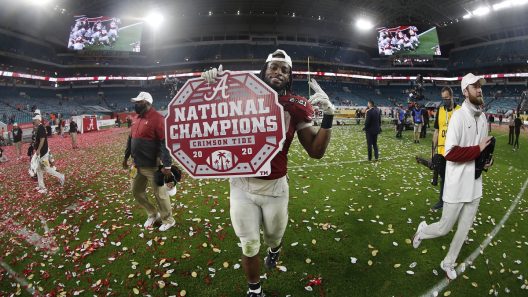 1/12/21 MFB Alabama vs Ohio State
College Football Championship
Alabama running back Najee Harris (22)
Photo by Crimson Tide Photos